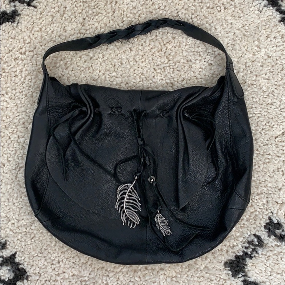 Lucky Brand black leather purse